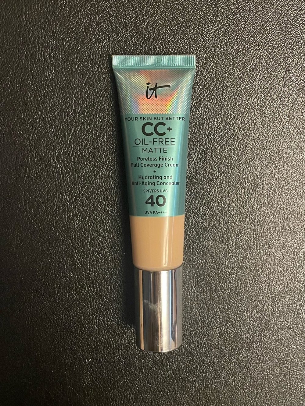 IT Cosmetics CC+ Cream Oil-Free Matte Full Coverage Foundation SPF 40 Fair